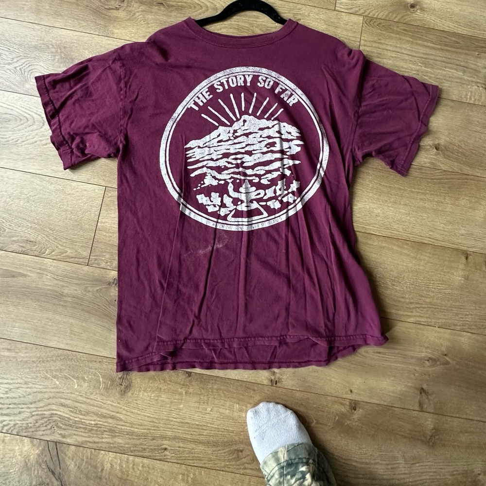 Maroon Men's T-Shirt
